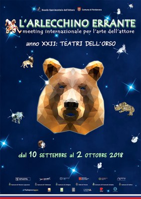 Meeting internazionale per l'arte dell'attore. Anno XXII: Teatri dell'orso. In questa pagina i prossimi appuntamenti in programma a Pordenone (programma completo http://www.arlecchinoerrante.com)