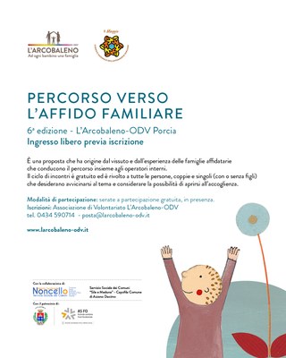 6^ edizione - Ciclo di incontri per avvicinarsi al tema dell'affido familiare.