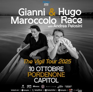 Gianni Maroccolo e Hugo Race, The Vigil Tour 2025