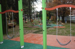 Giochi al parco Galvani
