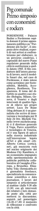 Il Gazzettino del 14 settembre 2012, pagina III