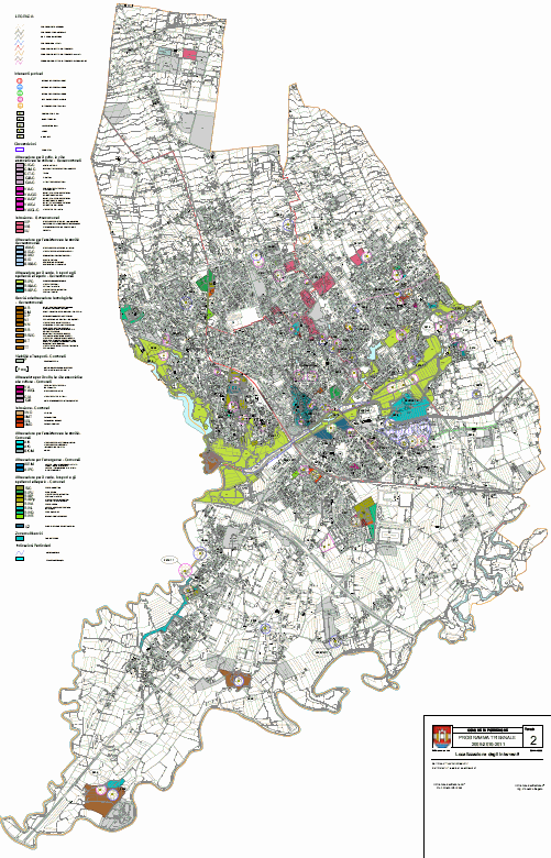 Tavola n. 2 "Localizzazione degli interventi"