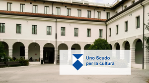 Consegna dello scudo blu per la cultura