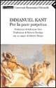 Per la pace perpetua (Feltrinelli, 1991) di Immanuel Kant