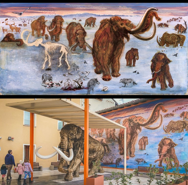 La grande scenografia di Magri sui mammut_Foto Magri.jpg